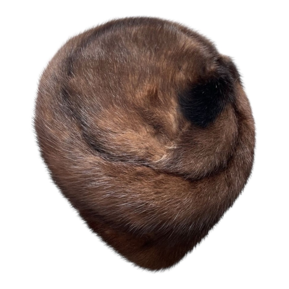 Vintage Siberian Mink Fur Hat – Size Small – Luxury Classic